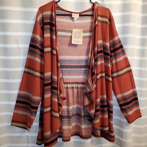 Lula Roe Ruffled Sweater